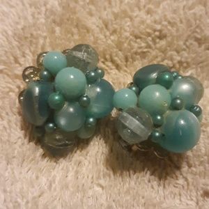 Vintage clip on earrings